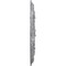 Ekena Millwork Jackson Ceiling Medallion (Canopies up to 13 1/2"), 32 3/4"OD x 2 1/2"P, Ultra Pure White Crackle CM32JAUWC - alternate 2